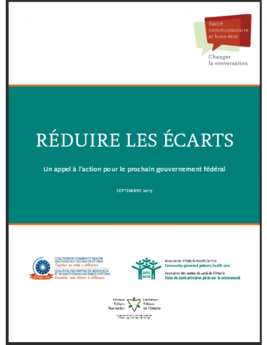 RÉDUIRE LES ÉCARTS