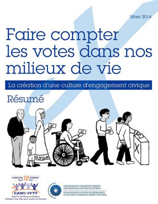 Faire compter les votes dans nos milieux de vie